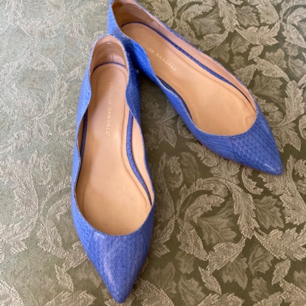 Loeffler Randal Leather Flats - Picture 8 of 9